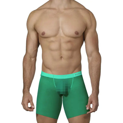 Adannu Adannu Men's Sexy Micro-Elastic Mesh Boxer Shorts – Ultimate Comfort & Style