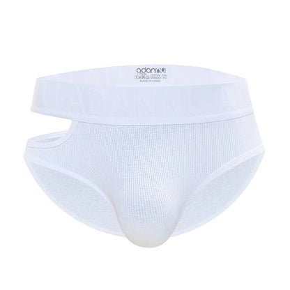 Adannu Adannu Men's Ultra-Soft Cotton Briefs - Low-Rise Comfort Underwear with Enhanced Support & Breathable Design