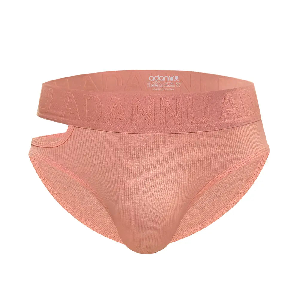 Adannu Adannu Men's Ultra-Soft Cotton Briefs - Low-Rise Comfort Underwear with Enhanced Support & Breathable Design