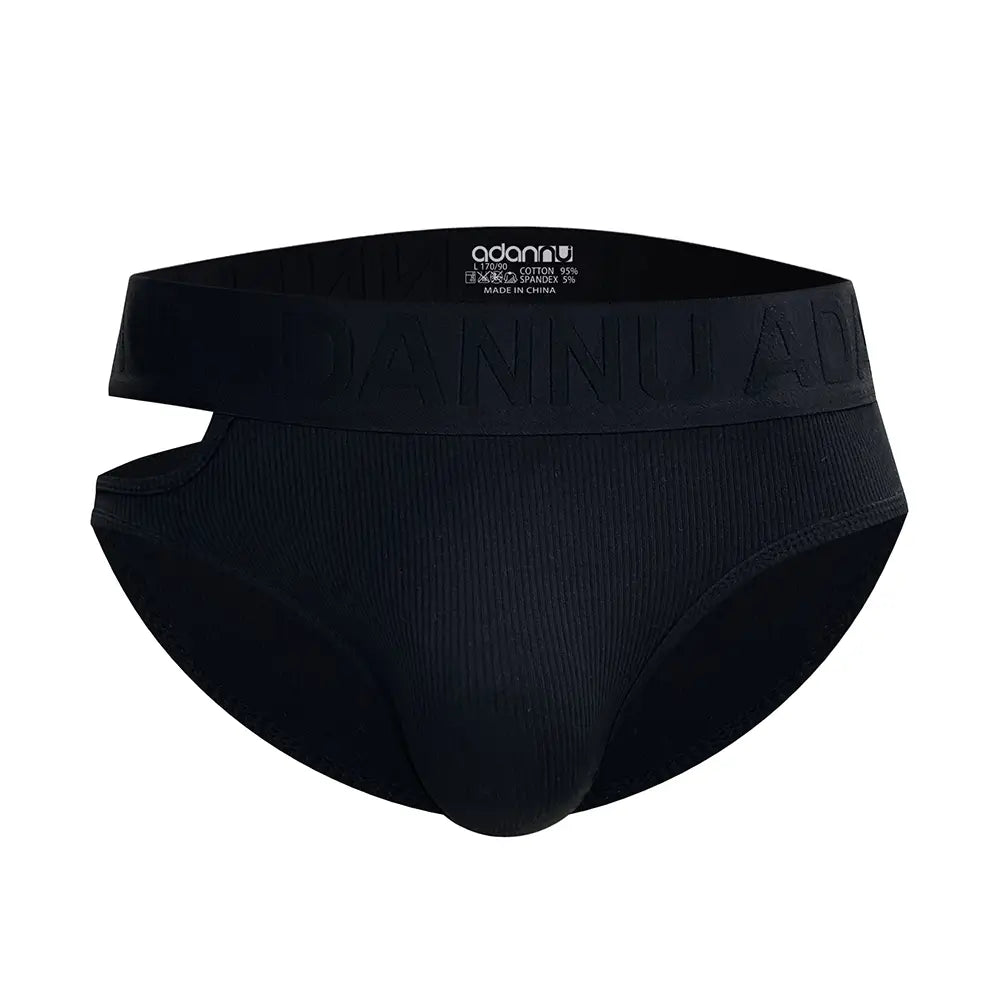 Adannu Adannu Men's Ultra-Soft Cotton Briefs - Low-Rise Comfort Underwear with Enhanced Support & Breathable Design