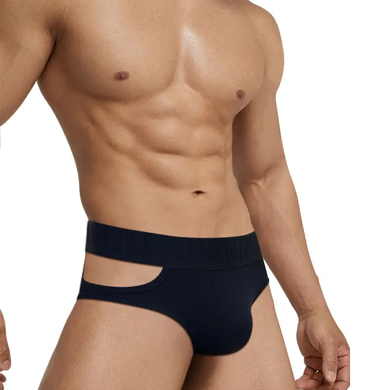 Adannu Adannu Men's Ultra-Soft Cotton Briefs - Low-Rise Comfort Underwear with Enhanced Support & Breathable Design