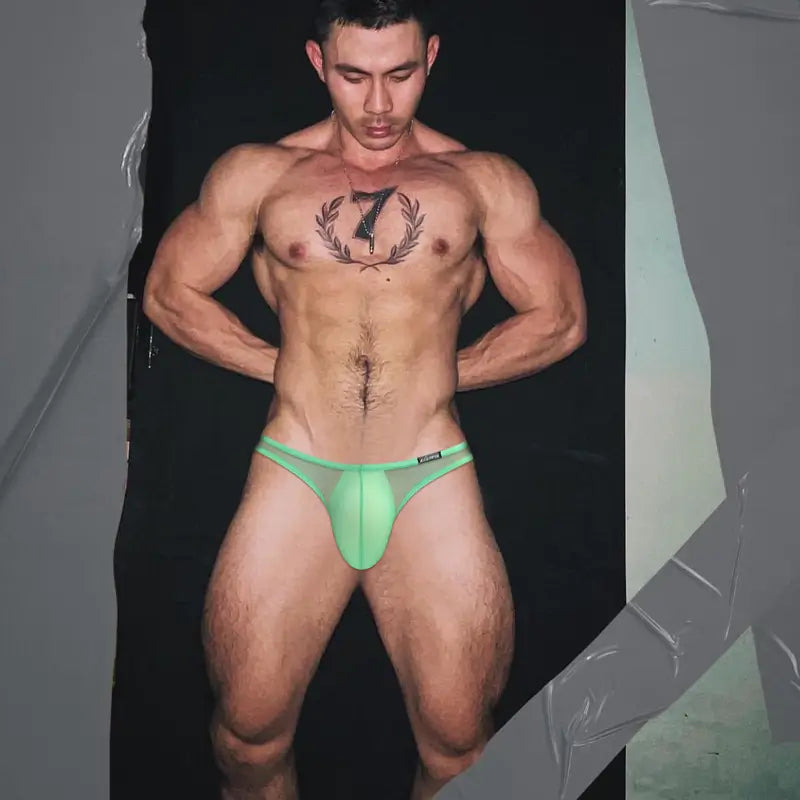 Adannu Adannu Men's Ultra-Thin Bikini Briefs - Sexy Men's Underwear Ad782