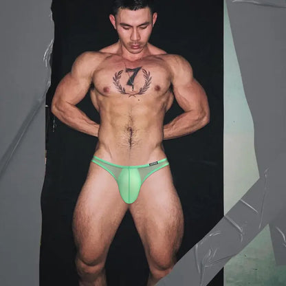 Adannu Adannu Men's Ultra-Thin Bikini Briefs - Sexy Men's Underwear Ad782