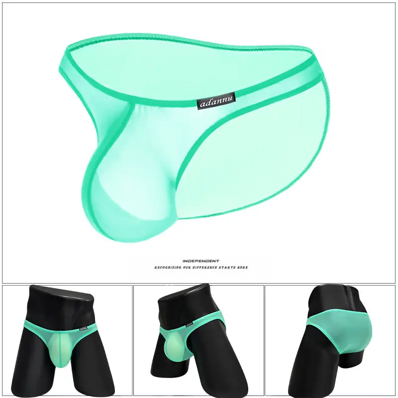 Adannu Adannu Men's Ultra-Thin Bikini Briefs - Sexy Men's Underwear Ad782