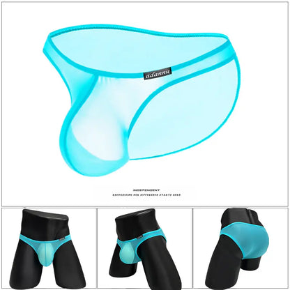Adannu Adannu Men's Ultra-Thin Bikini Briefs - Sexy Men's Underwear Ad782