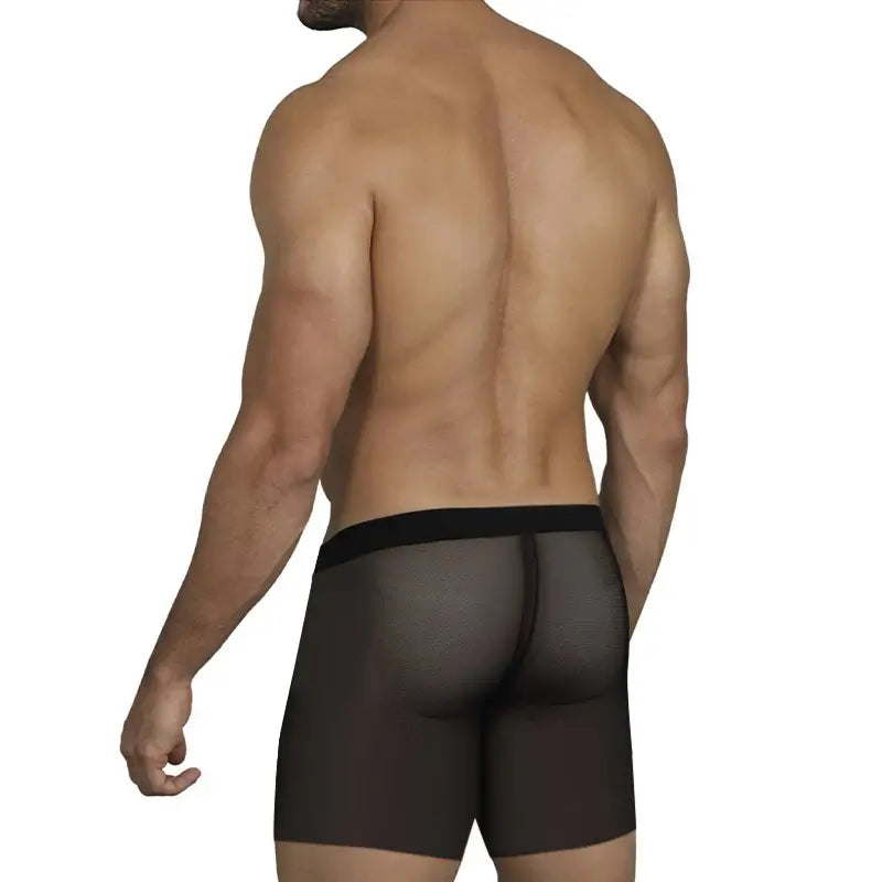 Adannu Adannu Ultra-Thin Men's Sexy Transparent Sports Boxer Shorts | Breathable Anti-Slip Underwear