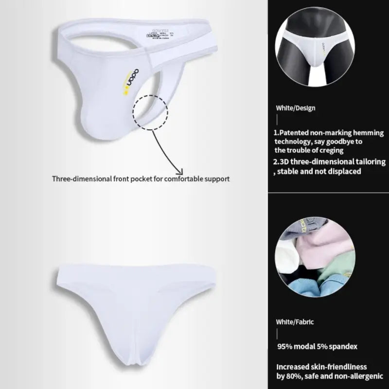 Adannu Bikini Brief Men's Modal Bikini Brief – Ultra-Soft Low-Rise Underwear