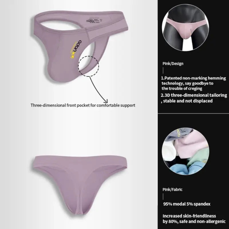 Adannu Bikini Brief Men's Modal Bikini Brief – Ultra-Soft Low-Rise Underwear