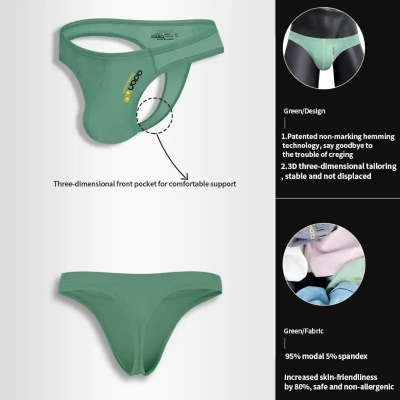 Adannu Bikini Brief Men's Modal Bikini Brief – Ultra-Soft Low-Rise Underwear