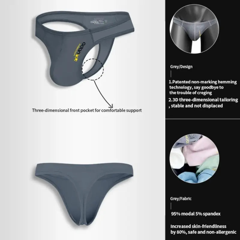 Adannu Bikini Brief Men's Modal Bikini Brief – Ultra-Soft Low-Rise Underwear