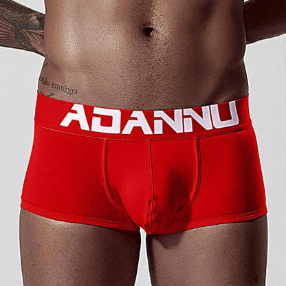 Adannu Boxer Briefs Men's Seamless Boxer Briefs — Premium 60S Cotton, Moisture-Wicking & Antibacterial