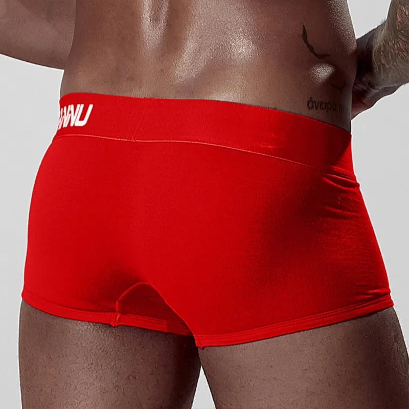Adannu Boxer Briefs Men's Seamless Boxer Briefs — Premium 60S Cotton, Moisture-Wicking & Antibacterial