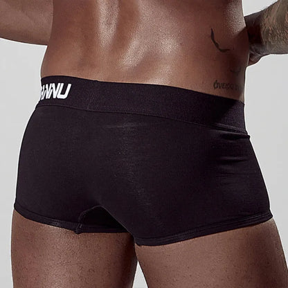 Adannu Boxer Briefs Men's Seamless Boxer Briefs — Premium 60S Cotton, Moisture-Wicking & Antibacterial
