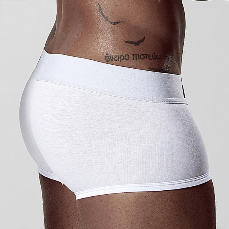 Adannu Boxer Briefs Men's Seamless Boxer Briefs — Premium 60S Cotton, Moisture-Wicking & Antibacterial