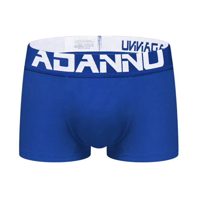 Adannu Boxer Briefs Men's Seamless Boxer Briefs — Premium 60S Cotton, Moisture-Wicking & Antibacterial