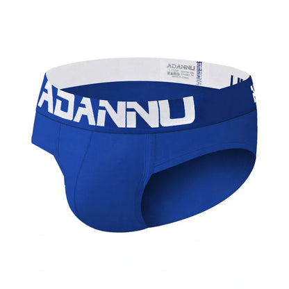 Adannu Briefs ADANNU Men's Cotton Briefs — 60S Aksu Cotton, U-Pouch & High-Density Waistband | AD127