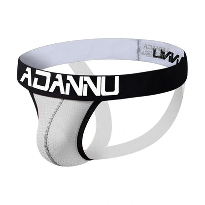 Adannu Jockstrap ADANNU Men's Jockstrap AD139 | Mesh Pouch, Double Strap, Butt-Lifting Thong