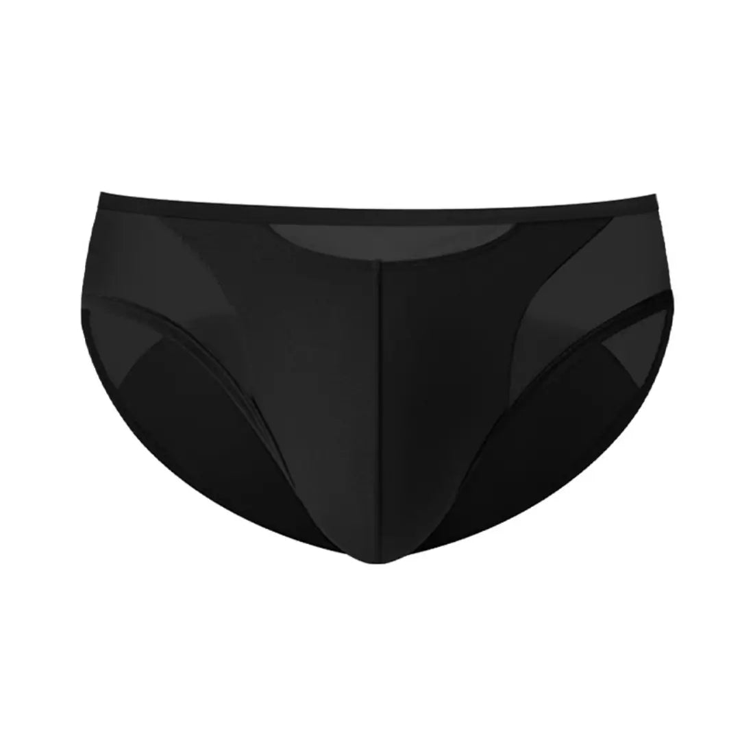 Adannu Men's Briefs Men's 3-Panel Splice Brief — Low Rise, Skin-Friendly & Sexy Modal