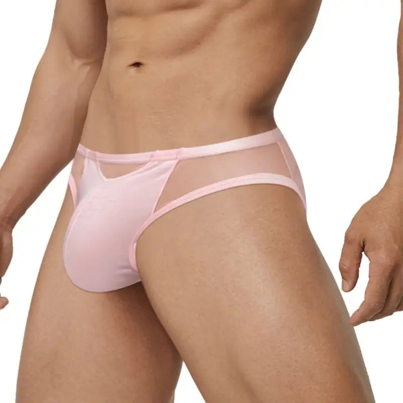 Adannu Men's Briefs Men's 3-Panel Splice Brief — Low Rise, Skin-Friendly & Sexy Modal