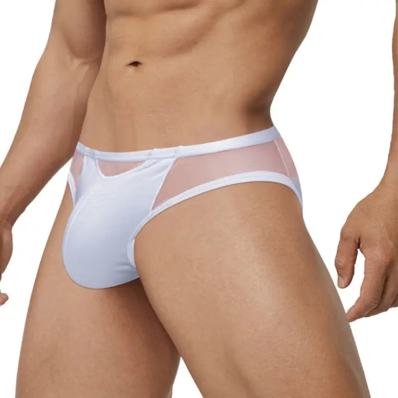 Adannu Men's Briefs Men's 3-Panel Splice Brief — Low Rise, Skin-Friendly & Sexy Modal