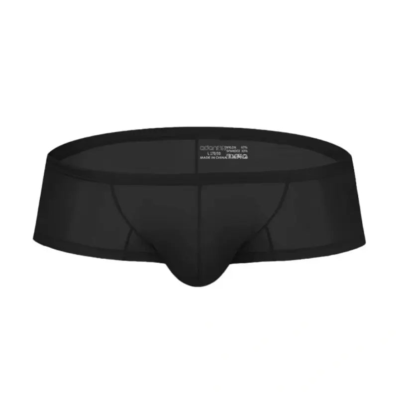 Adannu Men's Trunk Men's Ultra-Sheer No-Waistband Trunk | Sexy Low Rise Mesh Underwear