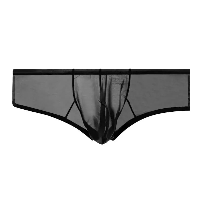 Adannu Men's Trunk Men's Ultra-Sheer No-Waistband Trunk | Sexy Low Rise Mesh Underwear