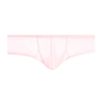 Adannu Men's Trunk Men's Ultra-Sheer No-Waistband Trunk | Sexy Low Rise Mesh Underwear