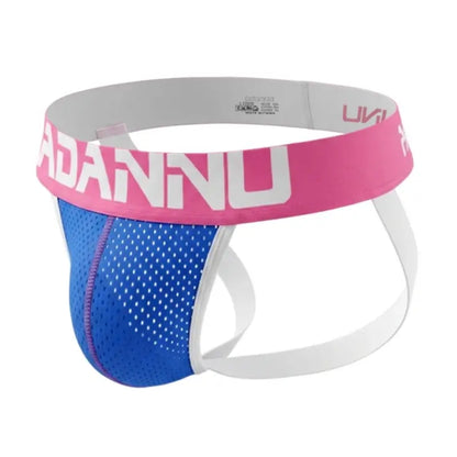 Adannu Men's Underwear Men's Mesh Jockstrap AD154