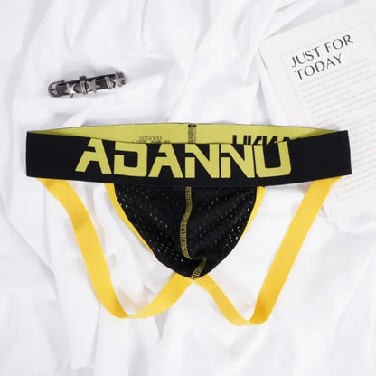 Adannu Men's Underwear Men's Mesh Jockstrap AD154
