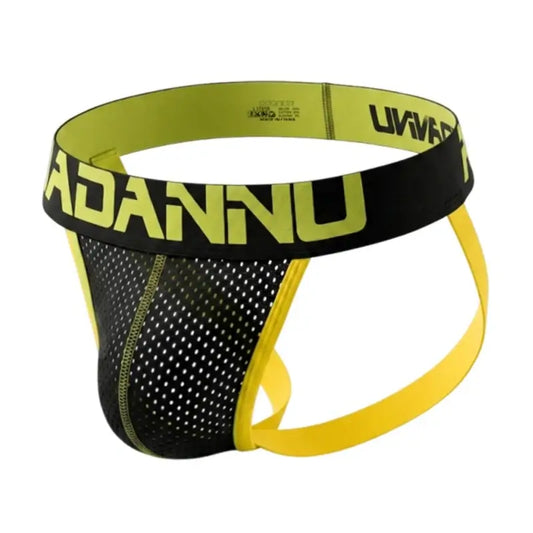 Adannu Men's Underwear Men's Mesh Jockstrap AD154