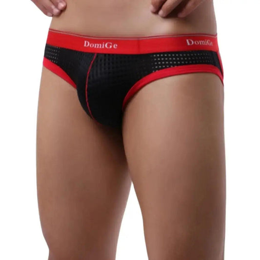 Bold & Breezy Men's Jockstraps with Logo Waistband - Unleash Your Freedom Male Underwear - His Inwear