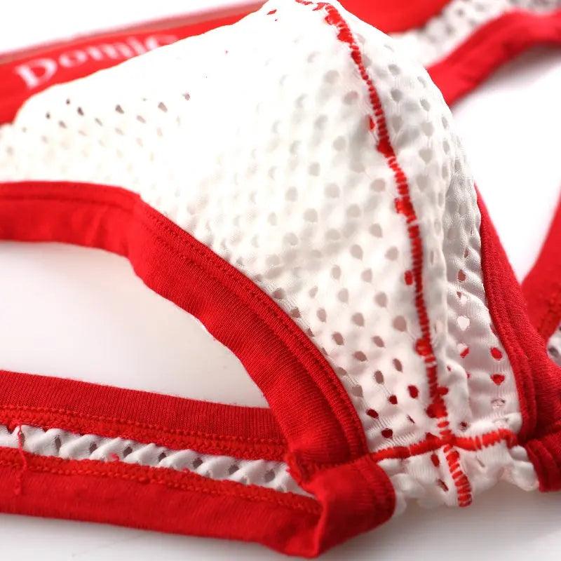 Bold & Breezy Men's Jockstraps with Logo Waistband - Unleash Your Freedom Male Underwear - His Inwear