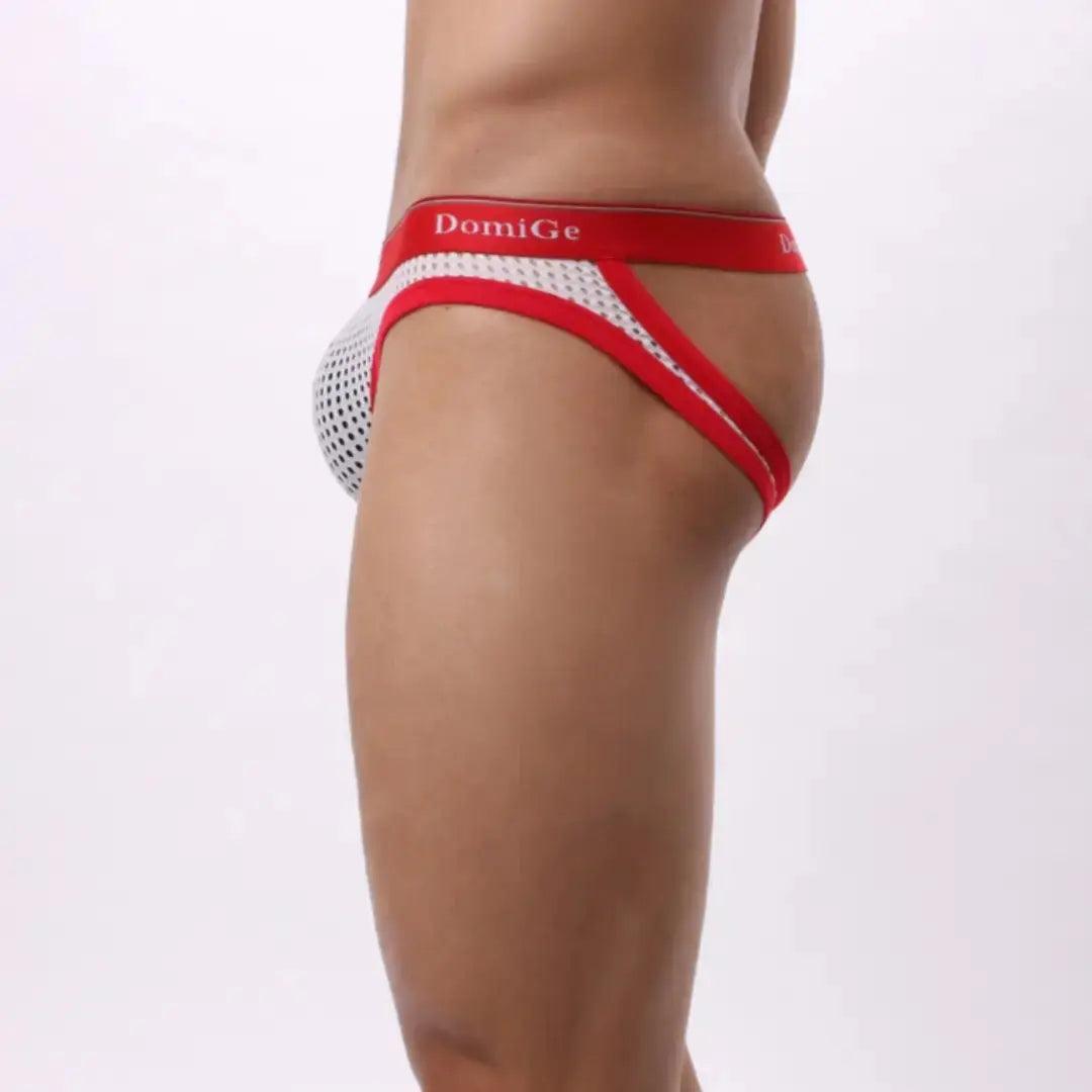 Bold & Breezy Men's Jockstraps with Logo Waistband - Unleash Your Freedom Male Underwear - His Inwear