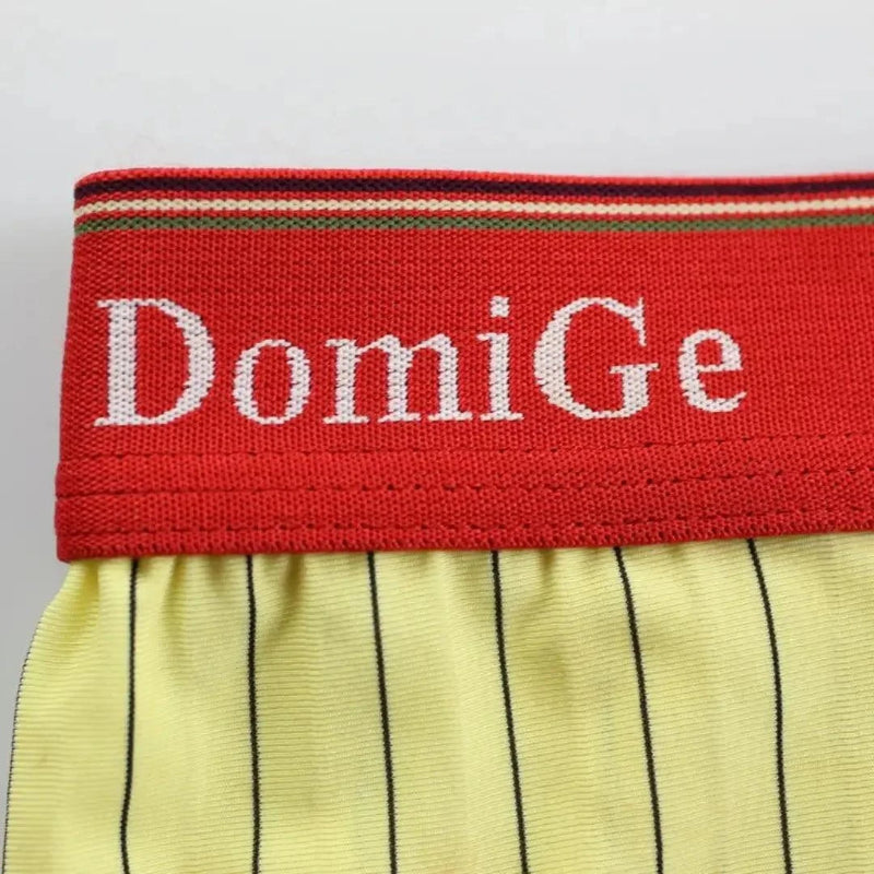 88% nylon 12% spandex ice silk fabric texture close-up — cooling moisture-wicking boxer brief yellow	