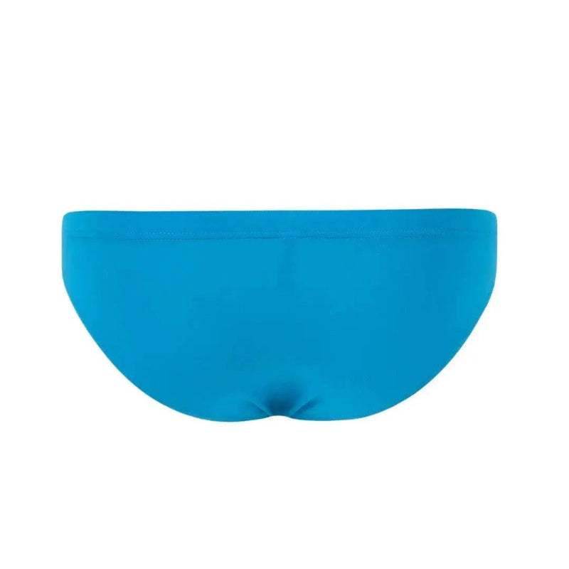 DomiGe modal low-rise brief blue rear view — full seat coverage clean finish 