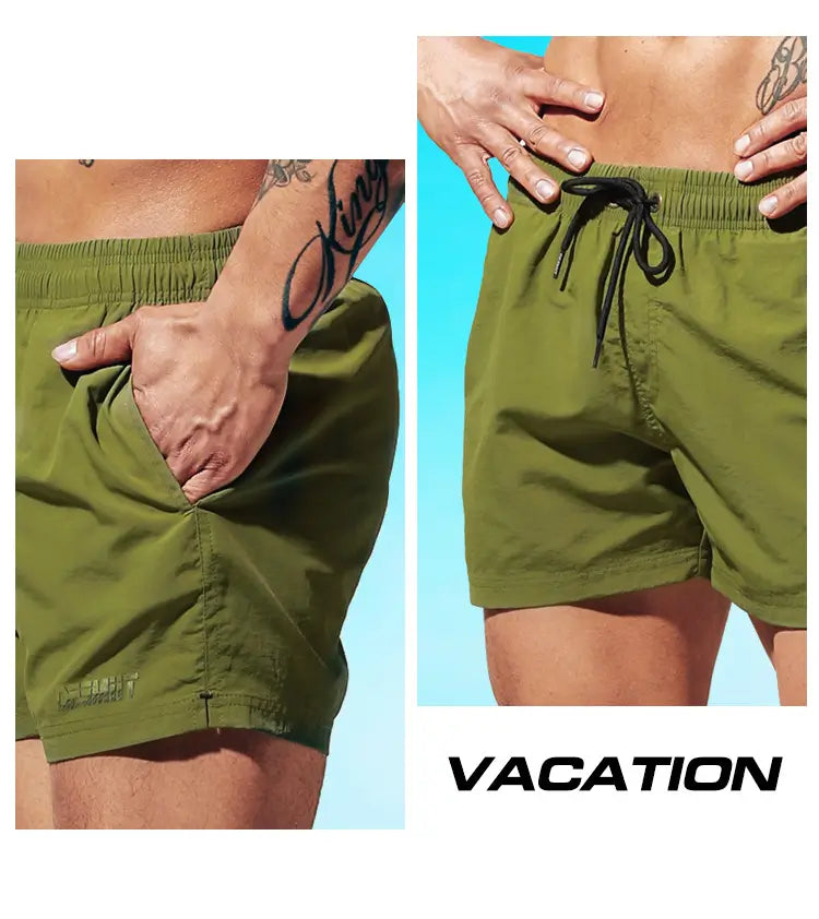 Desmiit Desmiit 2025 Men's Beach Shorts - Stylish Nylon Board Shorts S6020