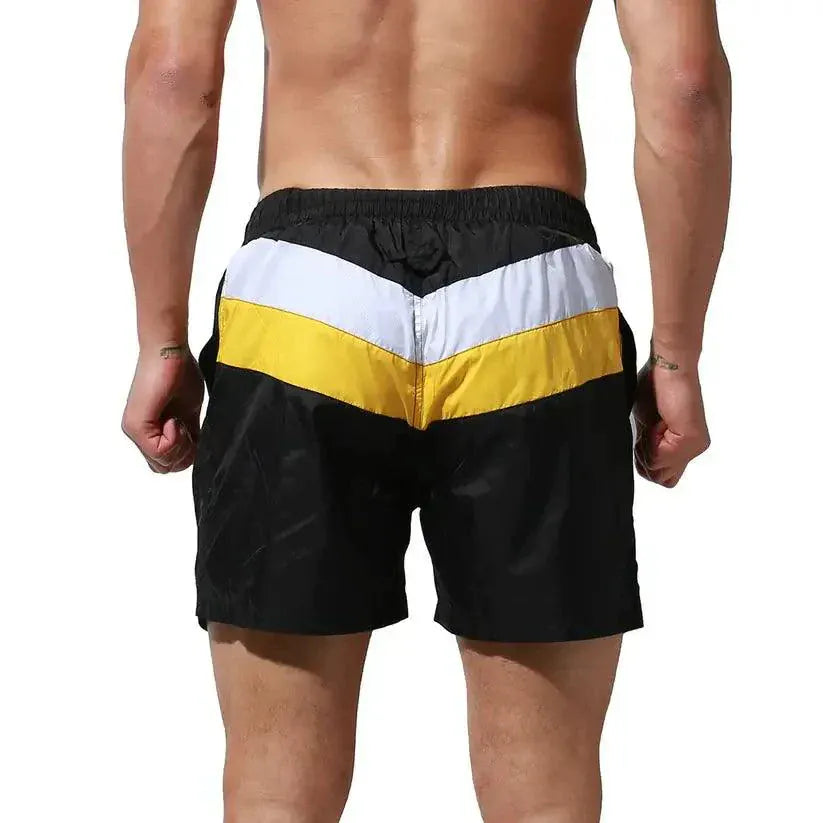 Desmiit Desmiit Men's 3-Inch Nylon Board Shorts - Quick-Dry Beach & Gym Shorts S7937
