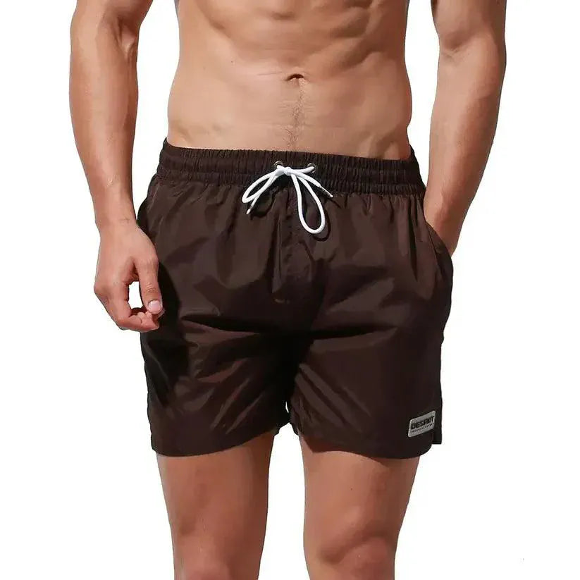 Desmiit Desmiit Men's 3-Inch Nylon Board Shorts - Quick-Dry Beach & Gym Shorts S7937