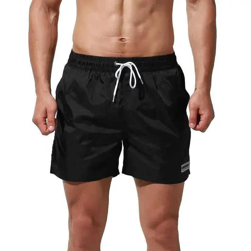Desmiit Desmiit Men's 3-Inch Nylon Board Shorts - Quick-Dry Beach & Gym Shorts S7937