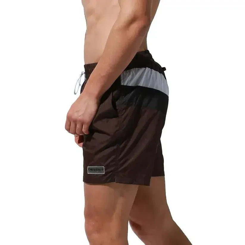 Desmiit Desmiit Men's 3-Inch Nylon Board Shorts - Quick-Dry Beach & Gym Shorts S7937