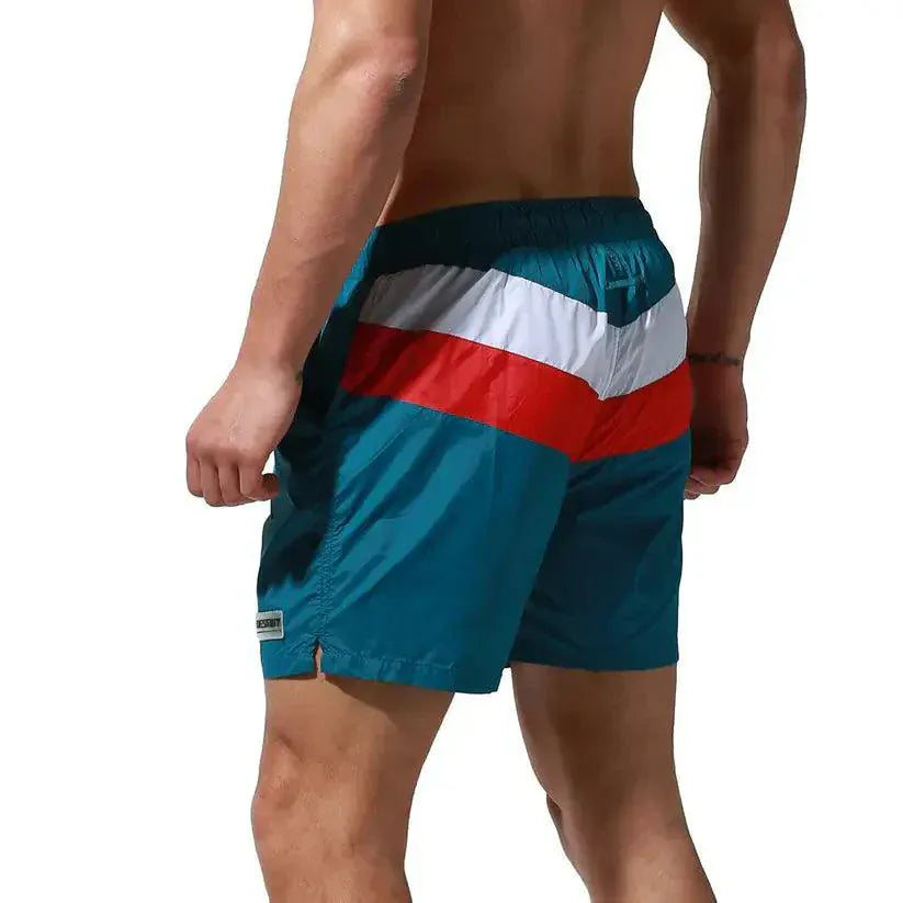 Desmiit Desmiit Men's 3-Inch Nylon Board Shorts - Quick-Dry Beach & Gym Shorts S7937