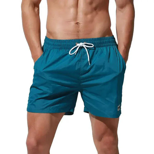 Desmiit Desmiit Men's 3-Inch Nylon Board Shorts - Quick-Dry Beach & Gym Shorts S7937