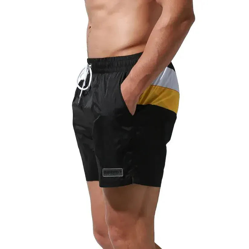 Desmiit Desmiit Men's 3-Inch Nylon Board Shorts - Quick-Dry Beach & Gym Shorts S7937