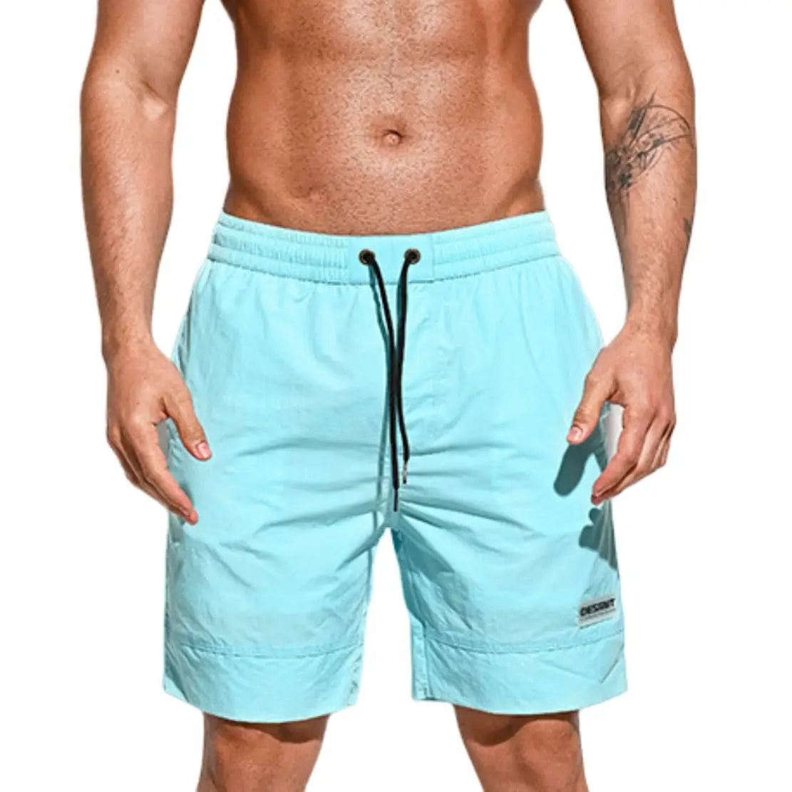 Desmiit Desmiit Men's Beach Shorts - Loose Fit Nylon Board Shorts B5115