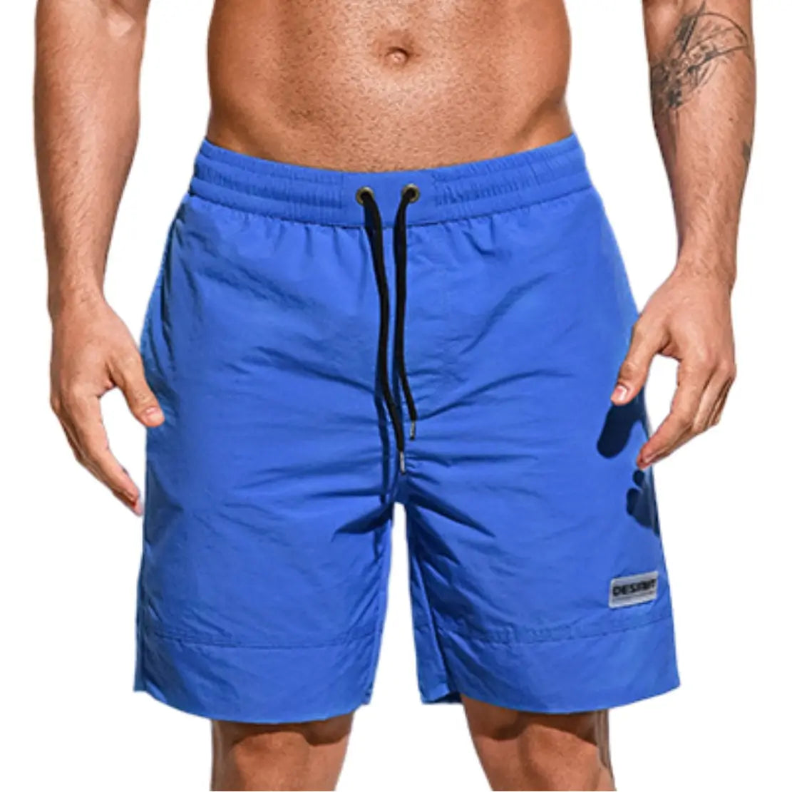 Desmiit Desmiit Men's Beach Shorts - Loose Fit Nylon Board Shorts B5115