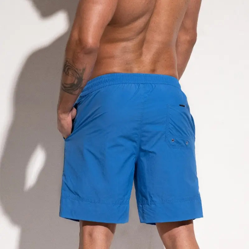 Desmiit Desmiit Men's Beach Shorts - Loose Fit Nylon Board Shorts B5115