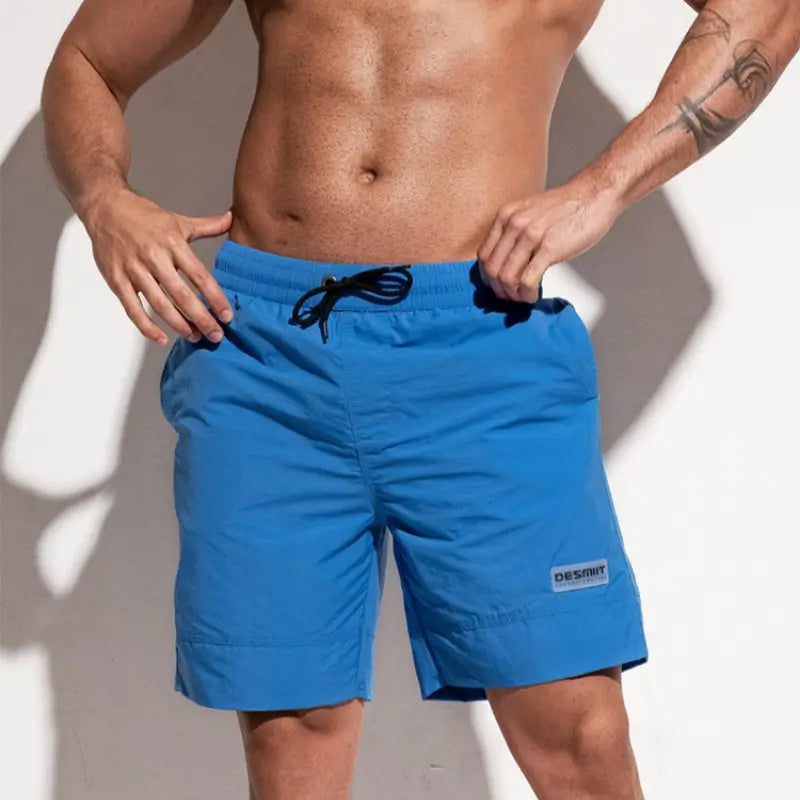 Desmiit Desmiit Men's Beach Shorts - Loose Fit Nylon Board Shorts B5115