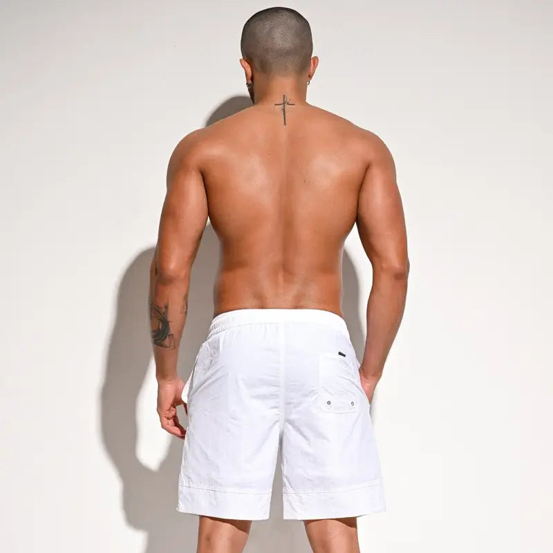 Desmiit Desmiit Men's Beach Shorts - Loose Fit Nylon Board Shorts B5115