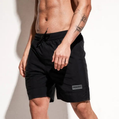 Desmiit Desmiit Men's Beach Shorts - Loose Fit Nylon Board Shorts B5115