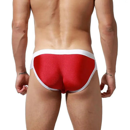 Desmiit DESMIIT Men's Low Waist Swim Briefs with Removable Pad Bikini